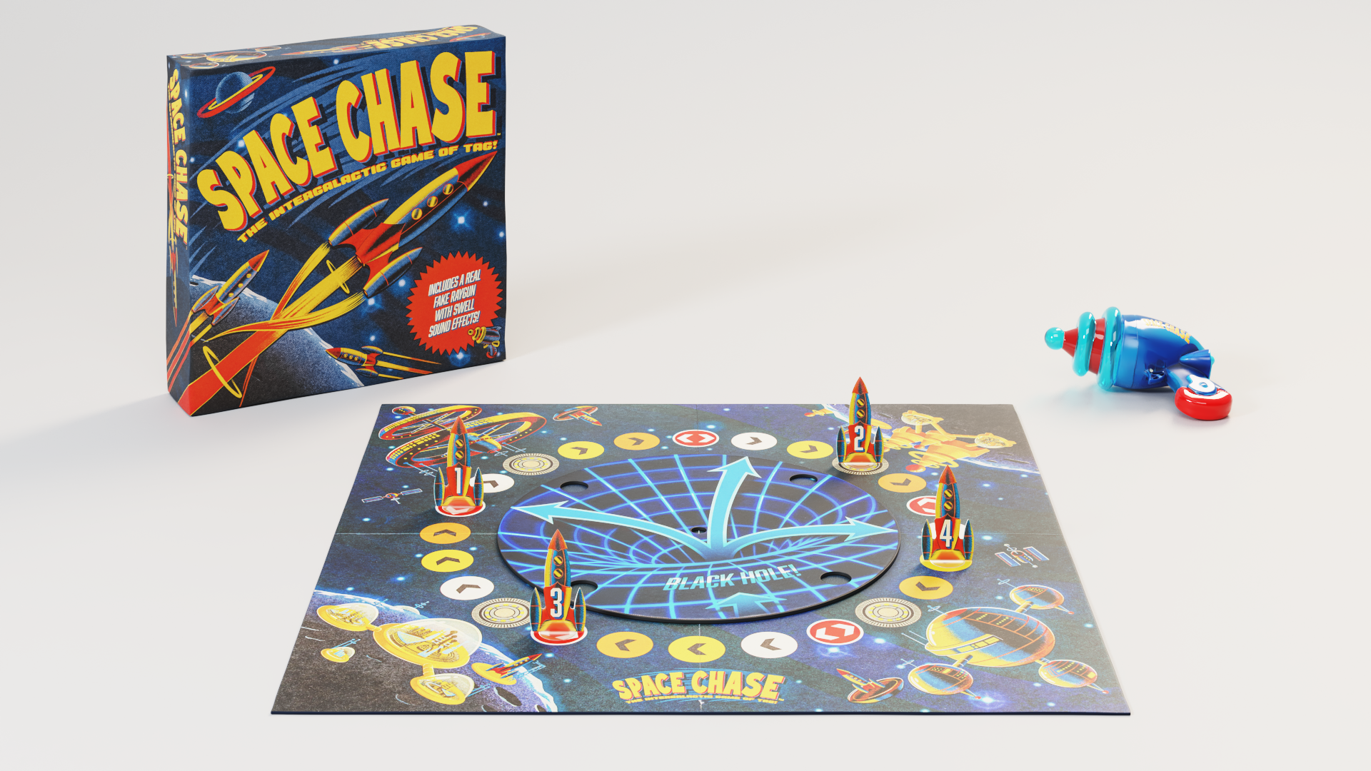 Space Chase - CGI project by IAS Creative