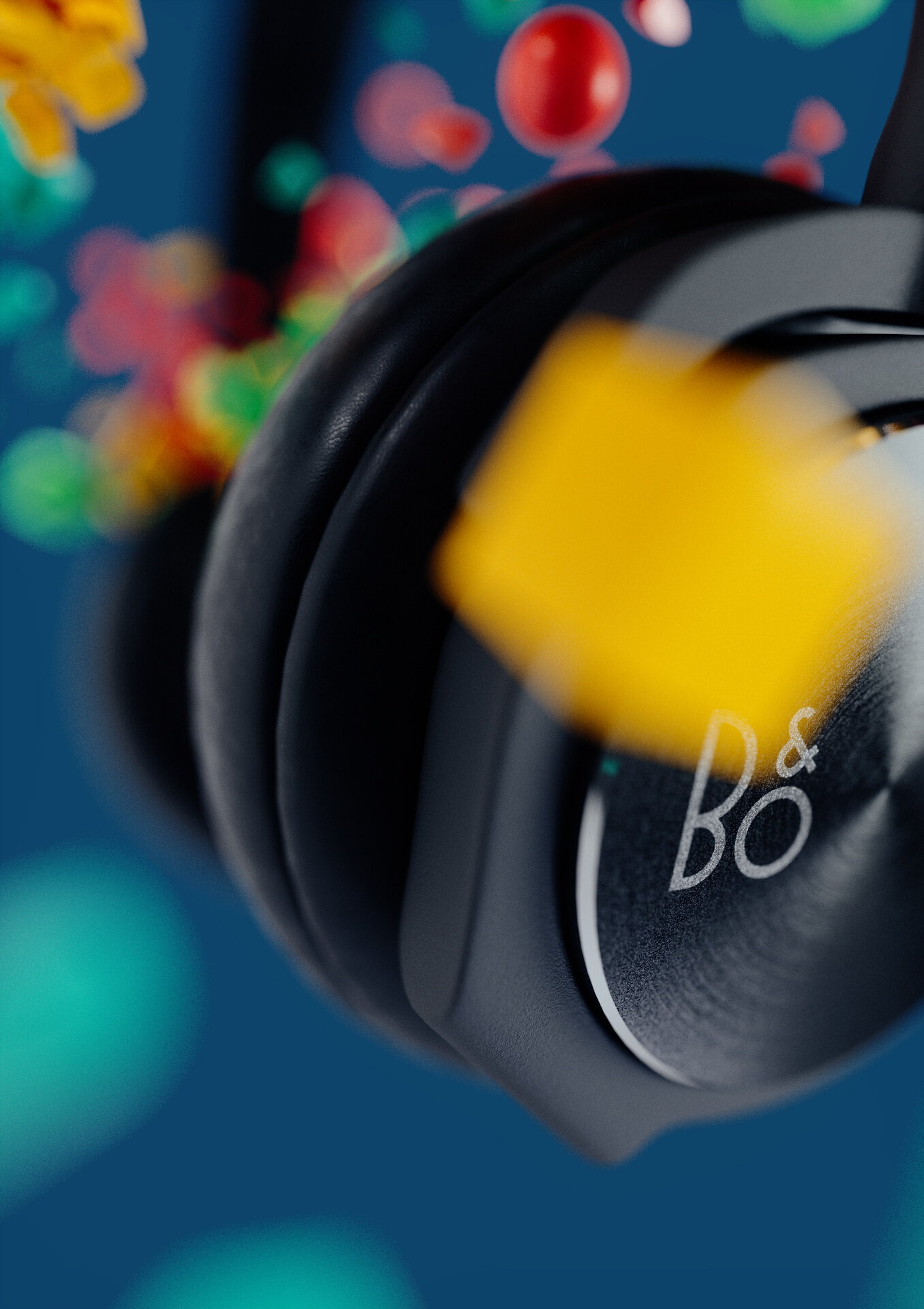 Headphones B&O - crowdfunding campaign CGI visual 6 by IAS Creative
