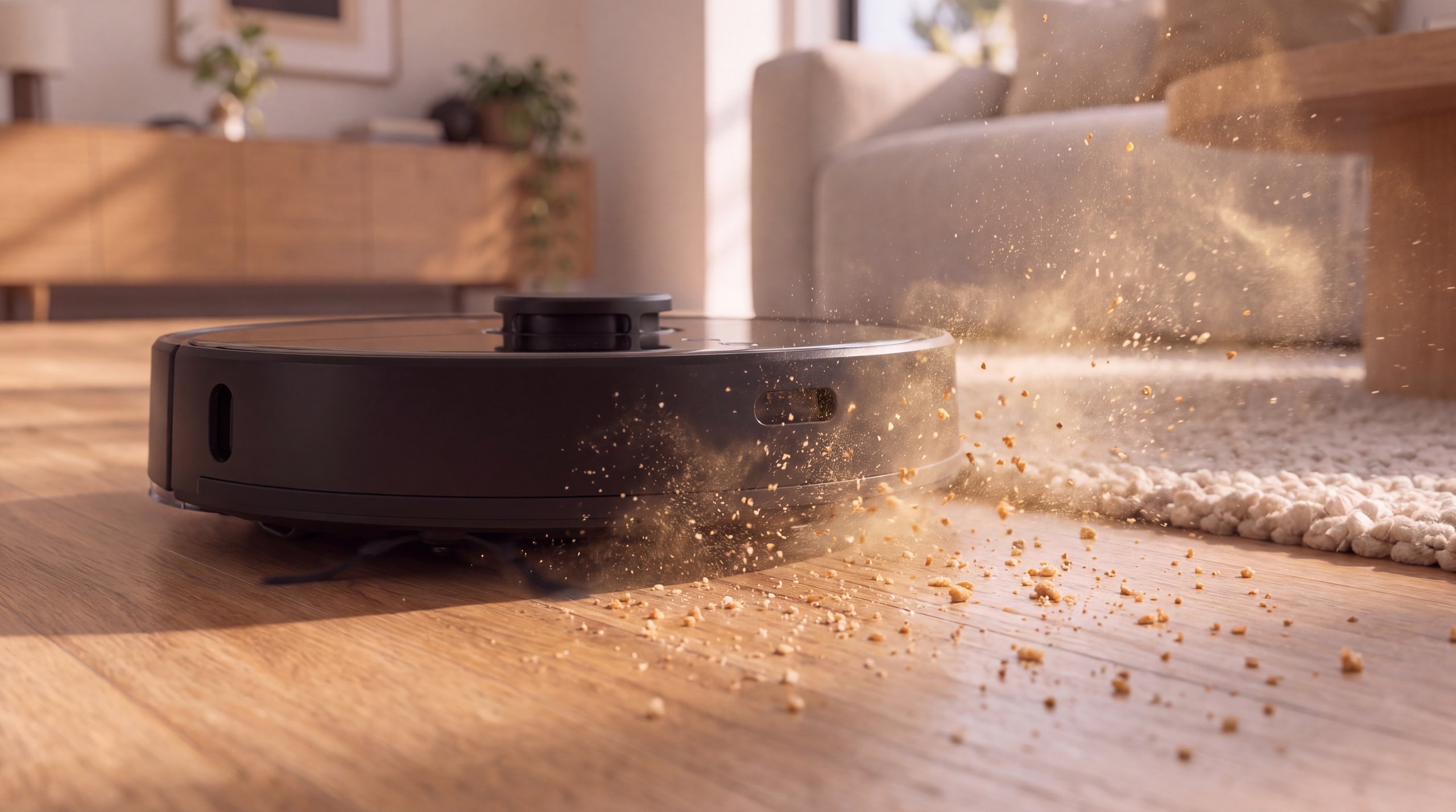 Xiaomi | Vacuum-Mop P - Product in motion for the crowdfunding launch, CGI by IAS Creative