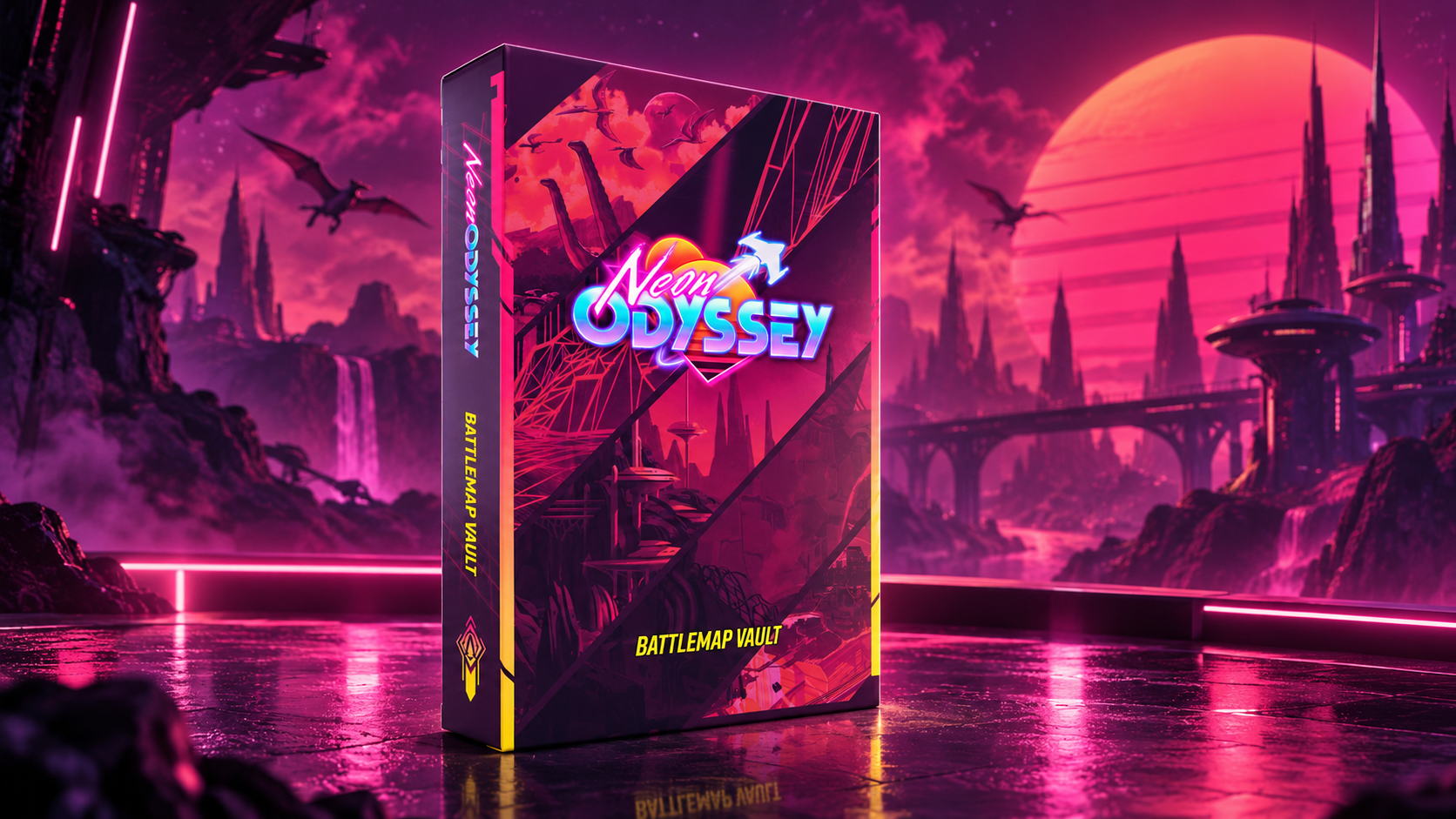Neon Odyssey - Avantris - CGI project by IAS Creative