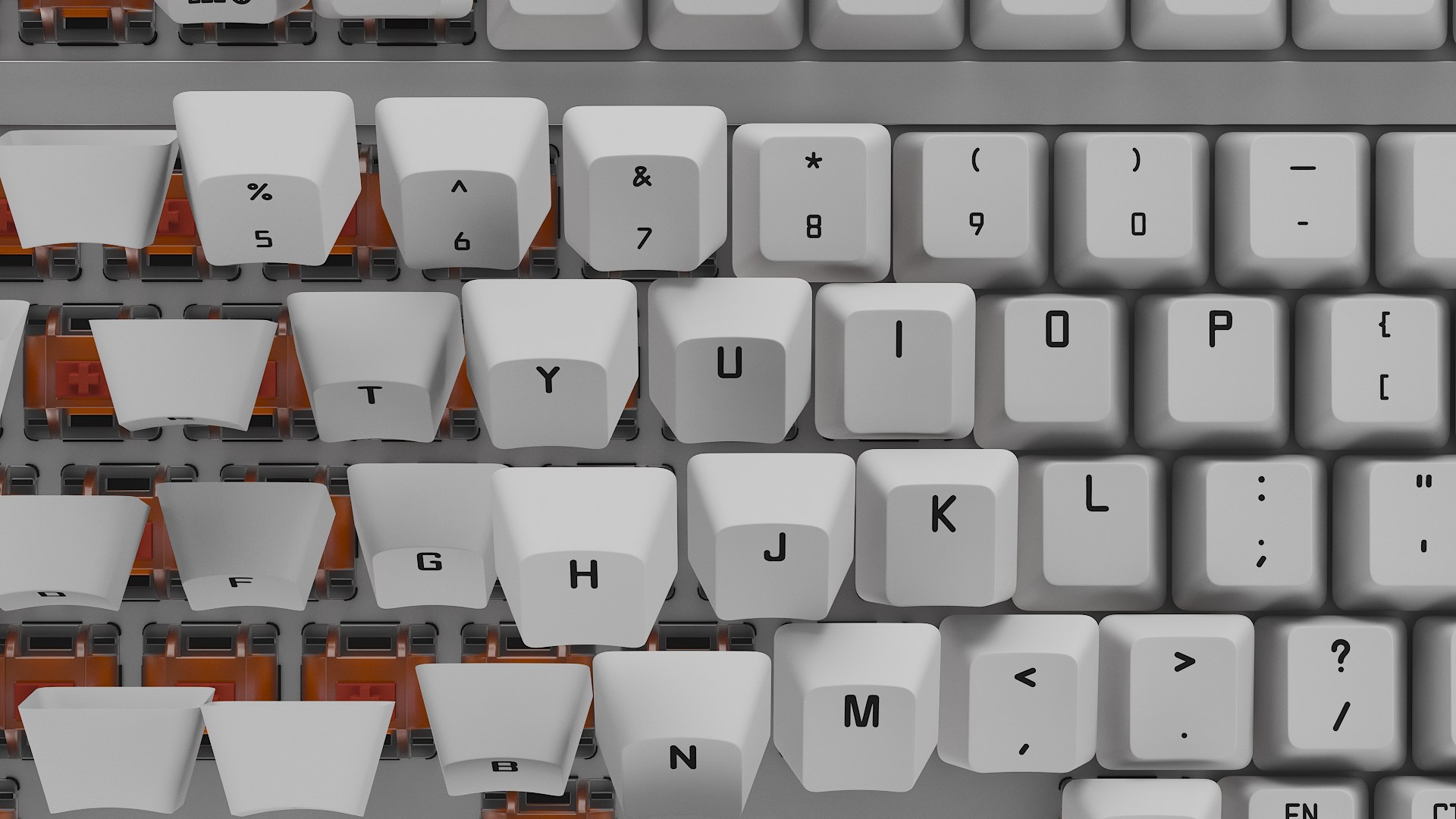 Magic Keyboard - crowdfunding campaign CGI visual 2 by IAS Creative