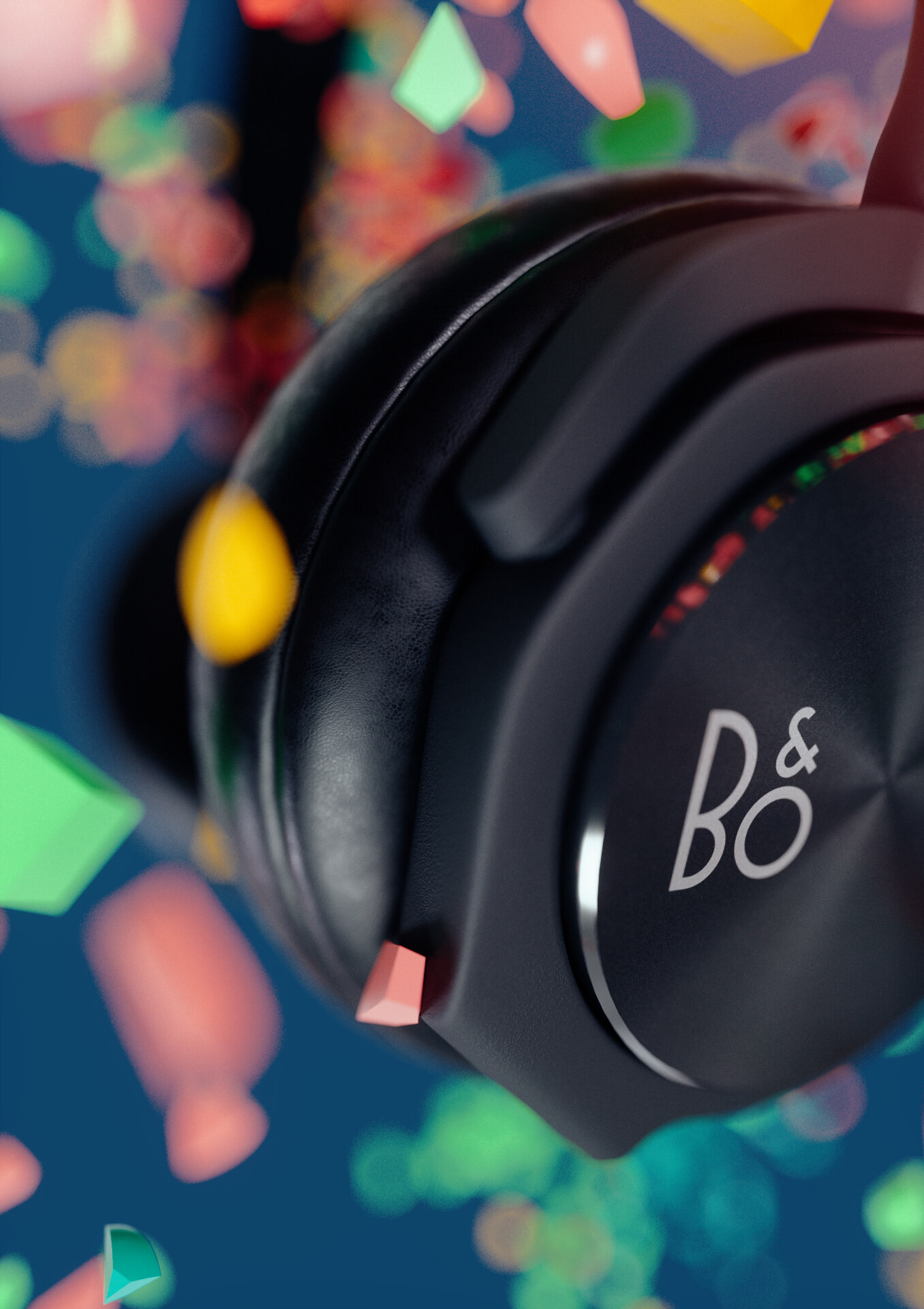 Headphones B&O - crowdfunding campaign CGI visual 2 by IAS Creative