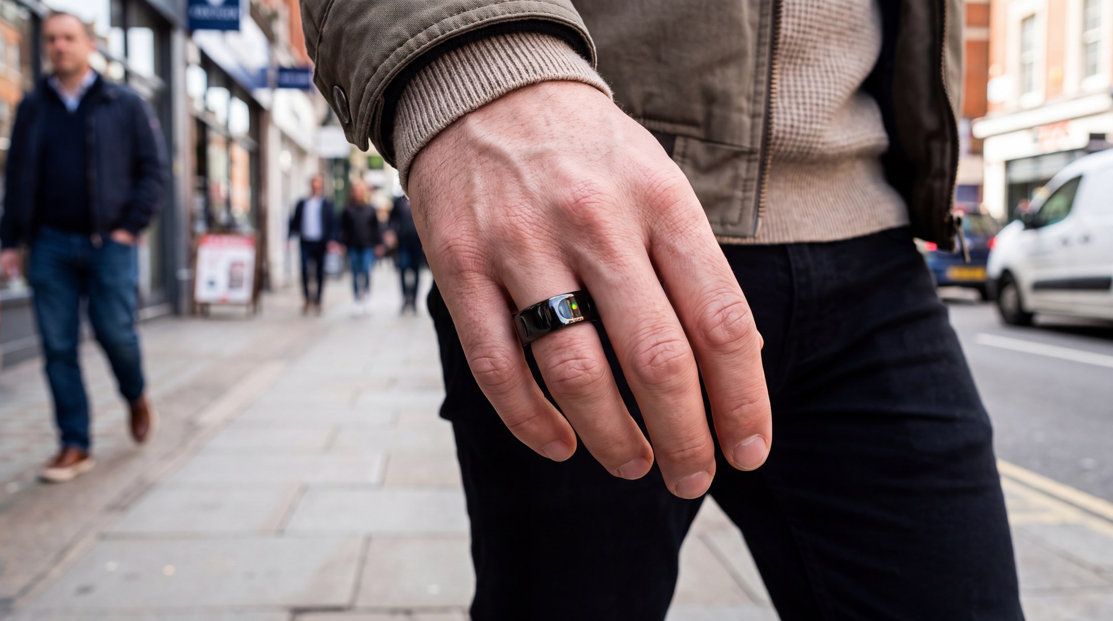 ORA Ring - Product in motion for the crowdfunding launch, CGI by IAS Creative