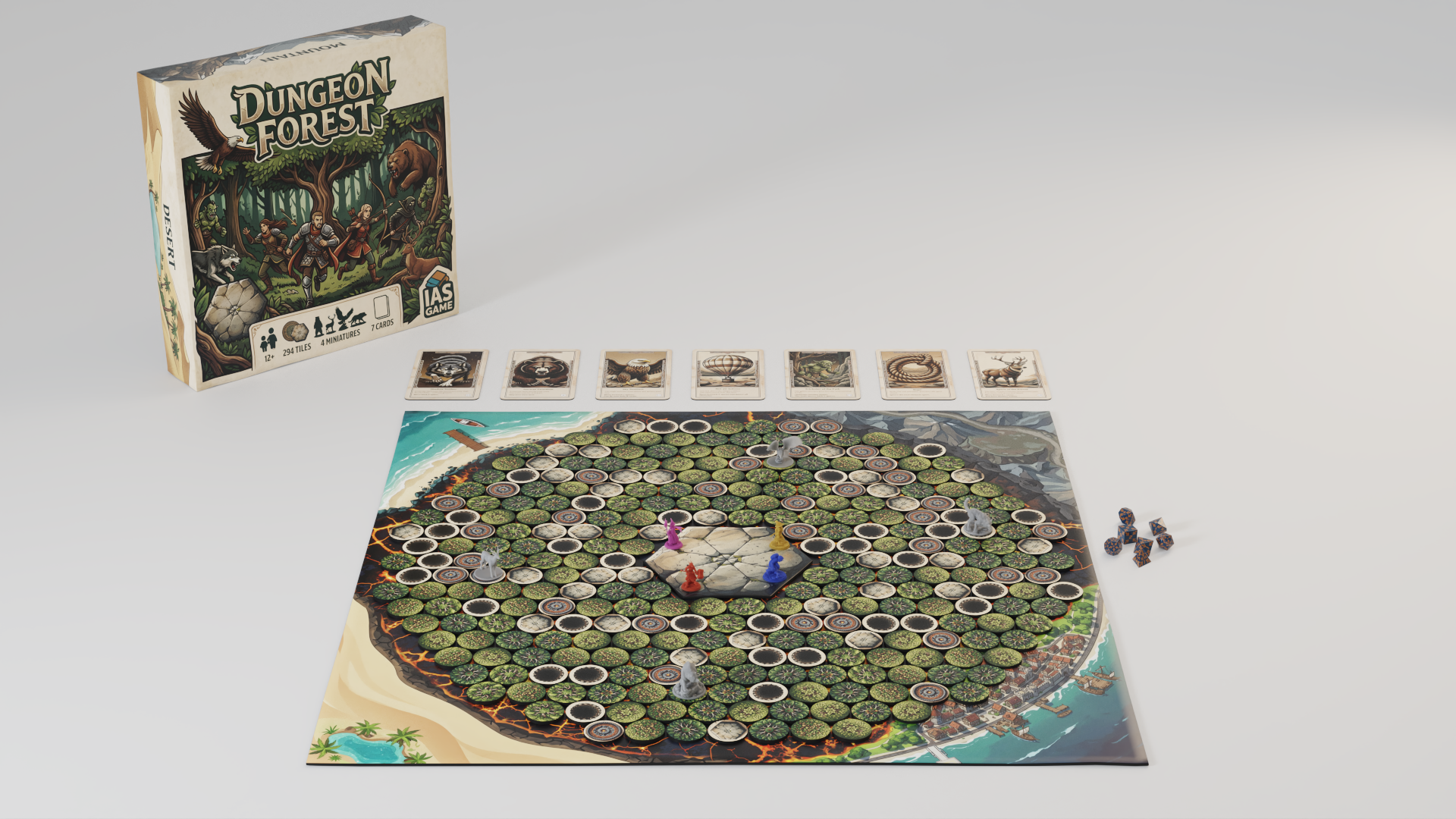 Dungeon Forest - crowdfunding campaign CGI visual 9 by IAS Creative