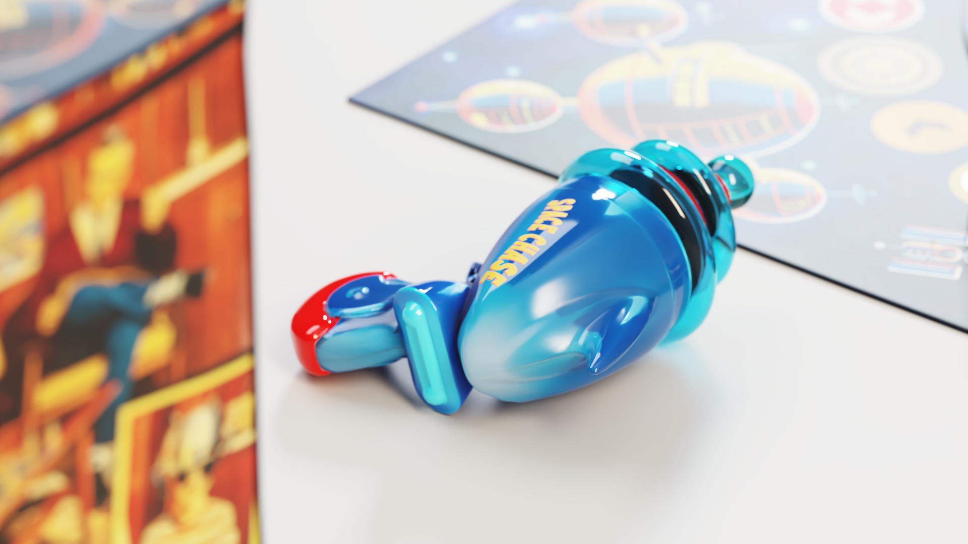 Space Chase - crowdfunding campaign CGI visual 10 by IAS Creative