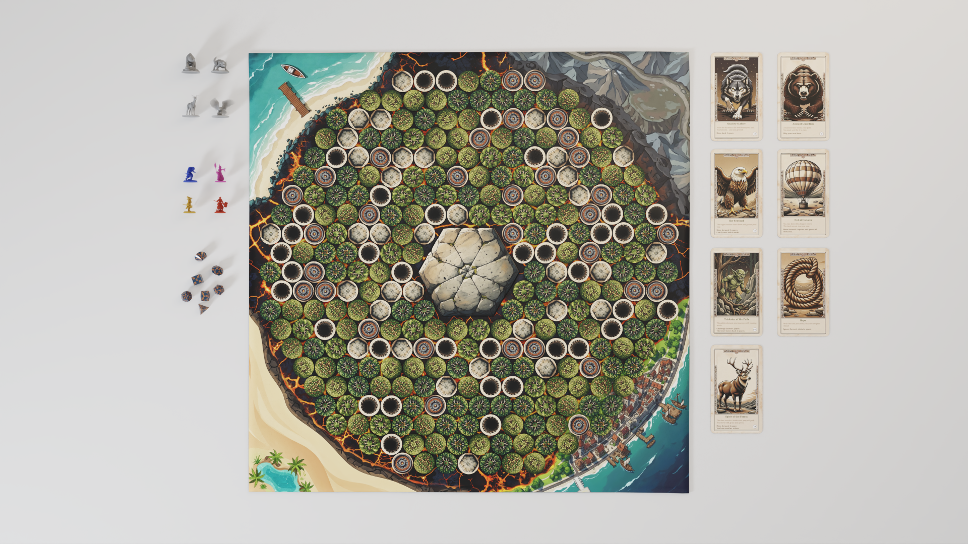 Dungeon Forest - crowdfunding campaign CGI visual 1 by IAS Creative