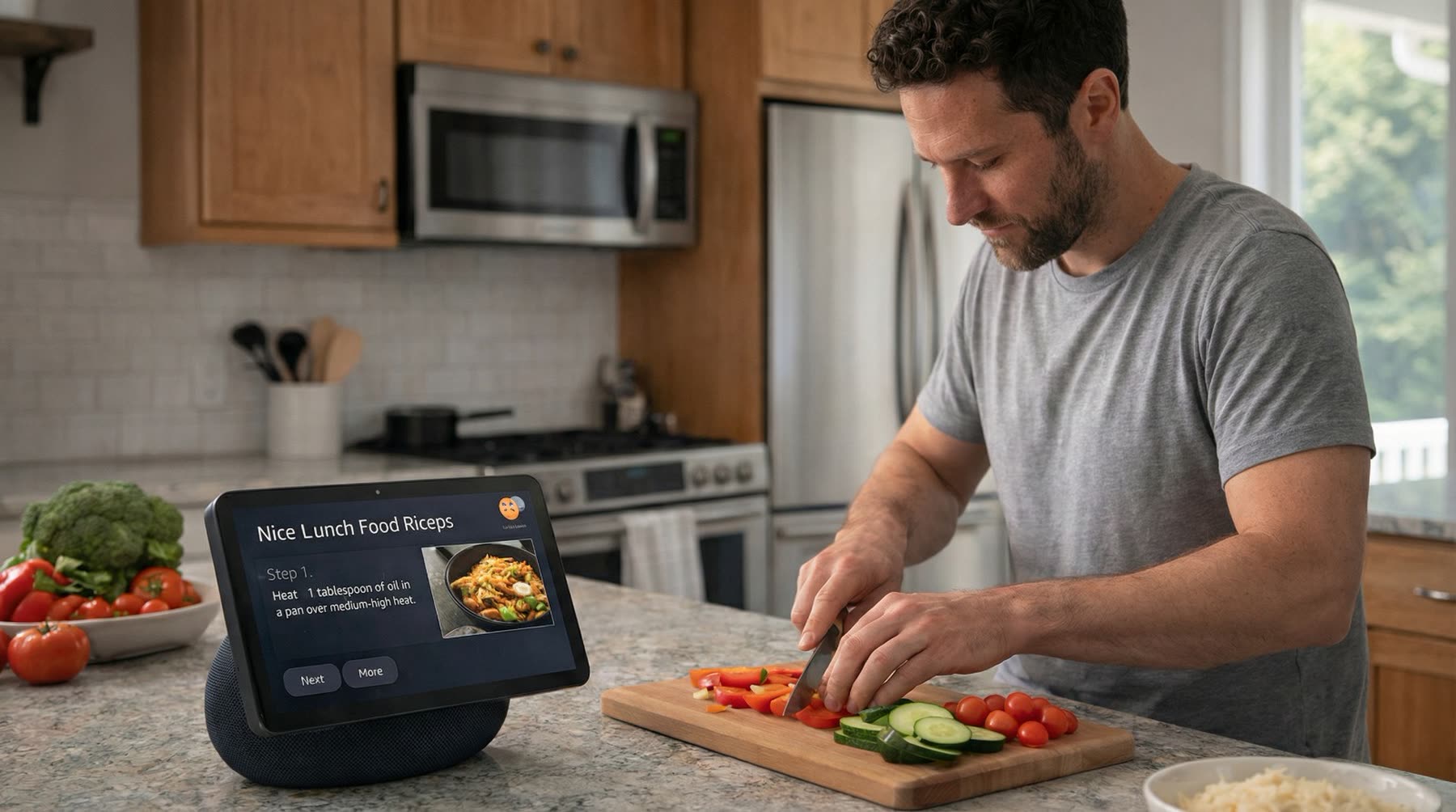 Amazon - Echo Show - crowdfunding campaign CGI visual 3 by IAS Creative