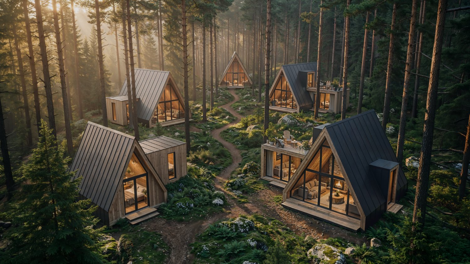 Whispering Pines - crowdfunding campaign CGI visual 4 by IAS Creative