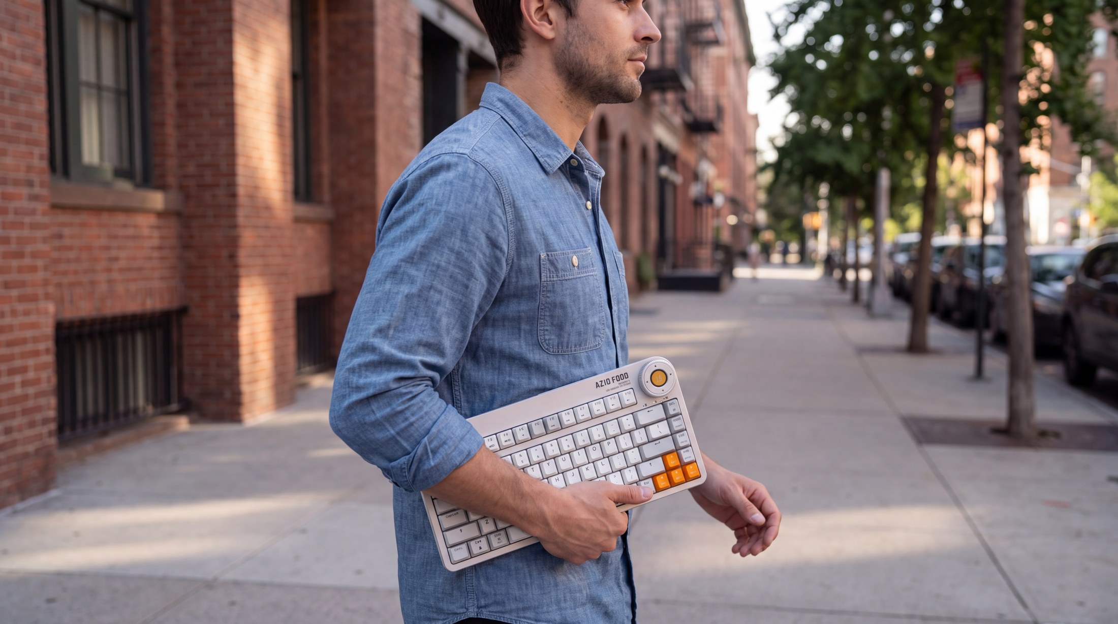 Magic Keyboard - Product in motion for the crowdfunding launch, CGI by IAS Creative